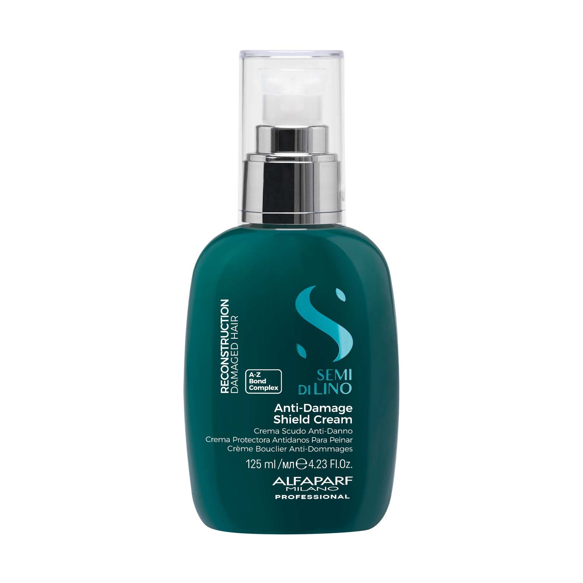 Alfaparf Milano Semi di Lino Reparative Anti-Damage Cream 125ml crema reparadora para sellado cuticular y protección térmica en cabello dañado