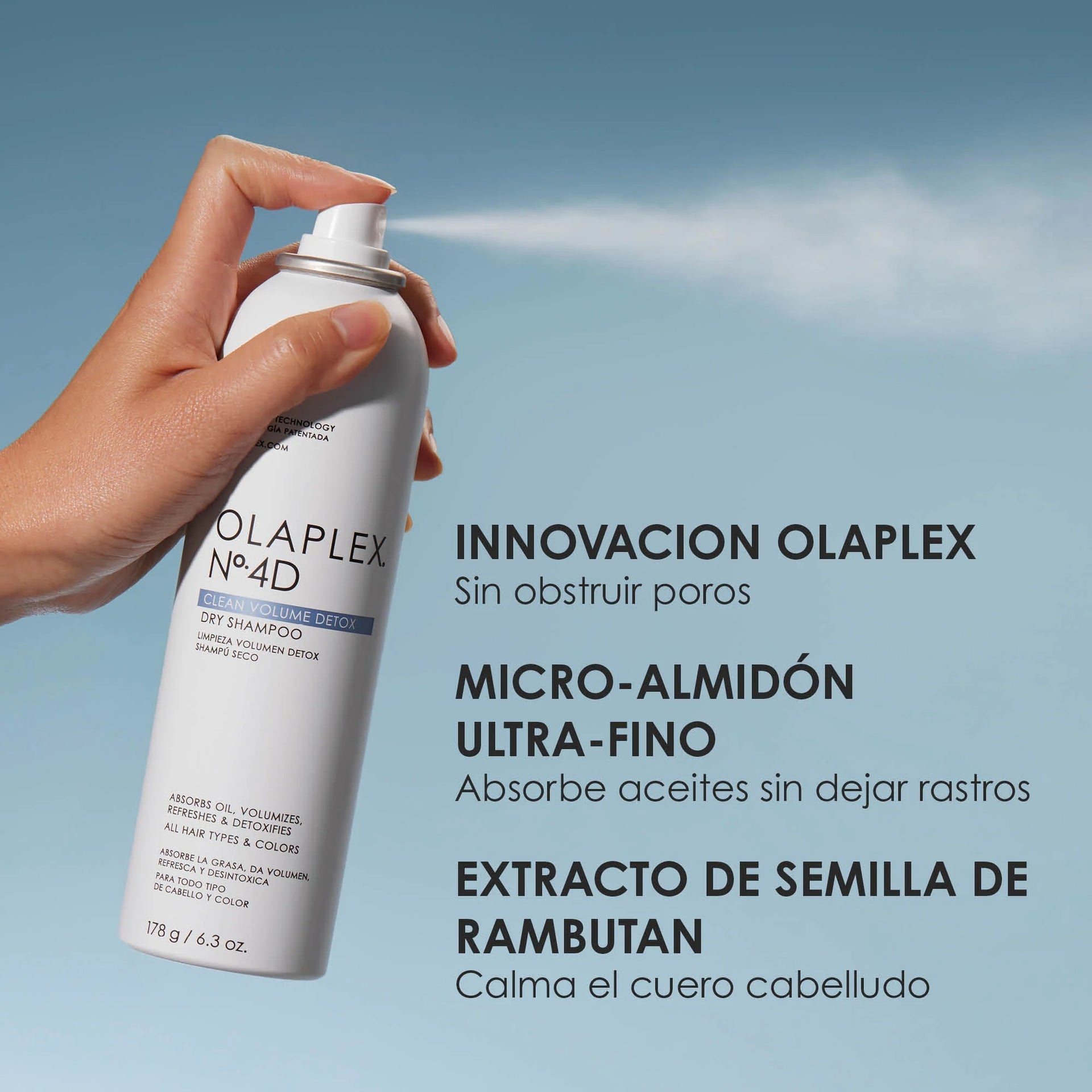 Olaplex No. 4D Clean Volume Detox Shampoo en Seco 50ml