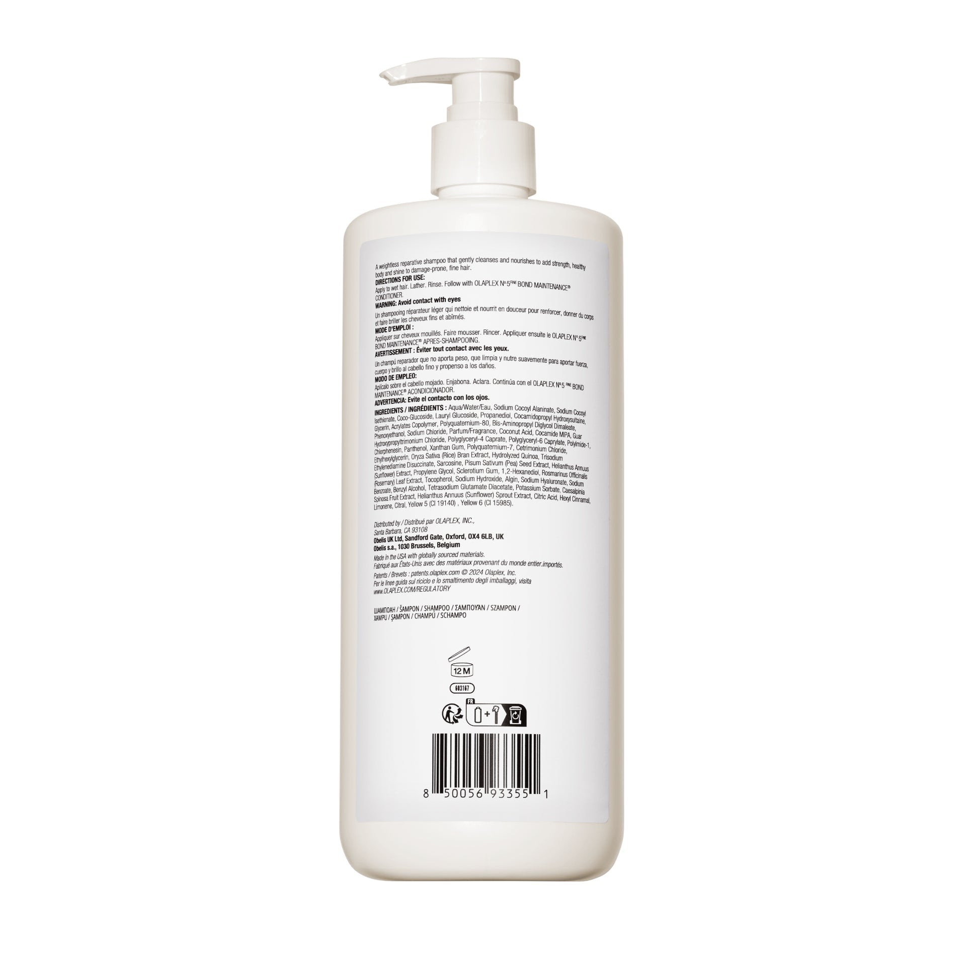 Olaplex No. 4 Fine Bond Maintenance Shampoo 1000ml