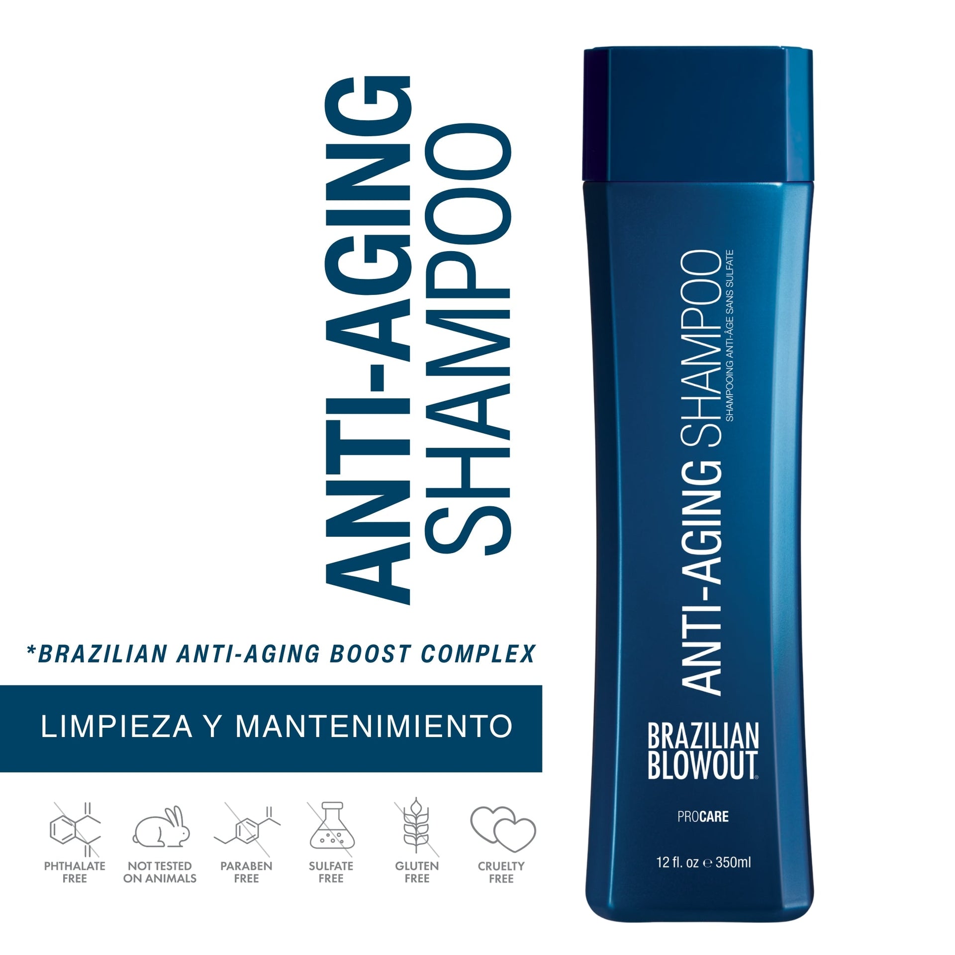 Brazilian Blowout Anti-Aging Shampoo 350 ml