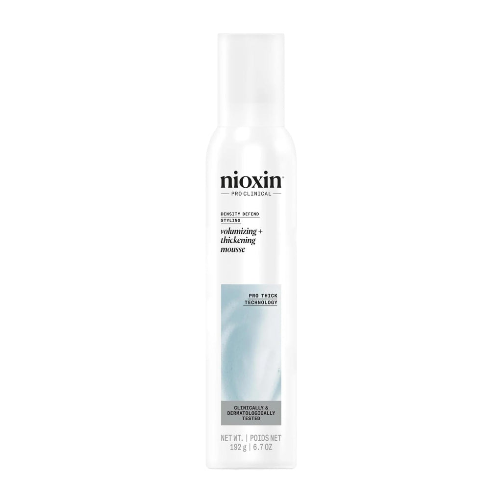 Nioxin Bodifying Anticaída Mousse 200 ml de fijación flexible para volumen y control del cabello natural
