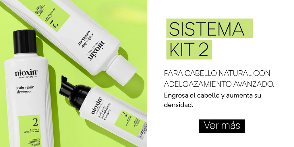 Nioxin Cleanser Shampoo Anticaída Sistema #2  1000 ml Cabello Natural