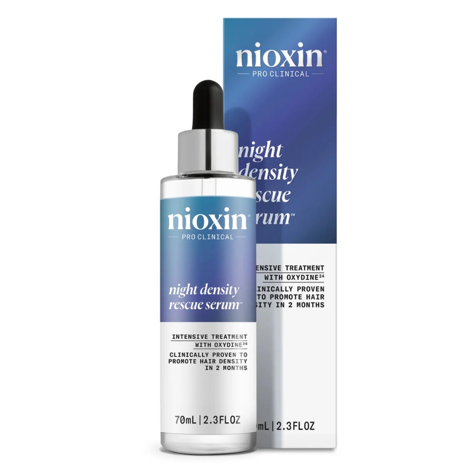 Nioxin Night Density Tratamiento Intensivo Nocturno Anticaóda, Antiquiebre 70ml.