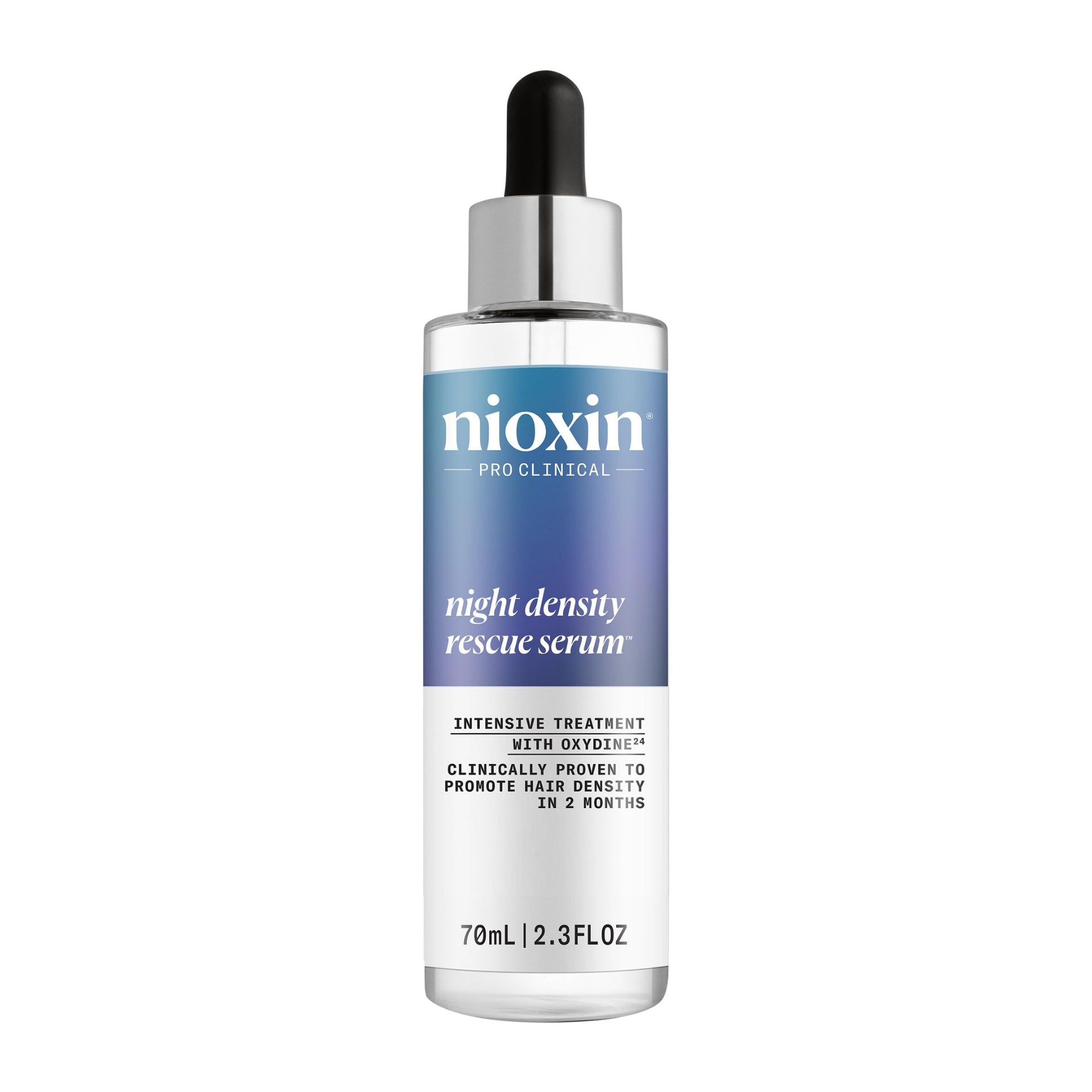 Nioxin Night Density Tratamiento Intensivo Anticaída 70ml para fortalecer el cabello durante la noche