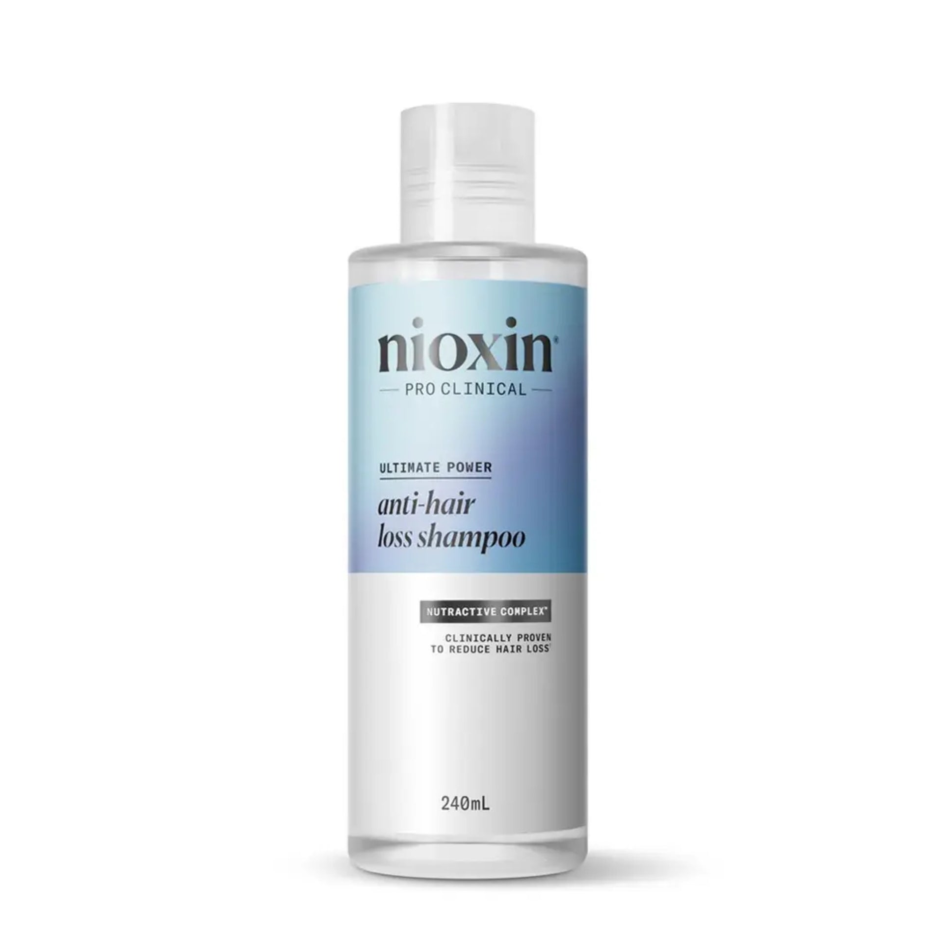 Nioxin Shampoo Defensa Anticaída de 240ml que promueve el crecimiento de cabello fuerte desde la raíz