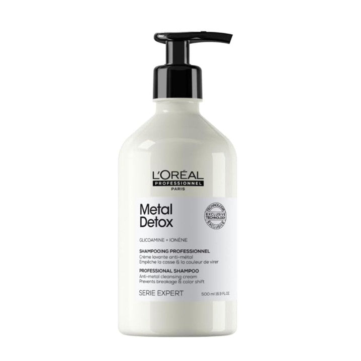 L'Oréal Professionnel Metal Detox Shampoo Serie Expert 500ml protector para cabello teñido y dañado