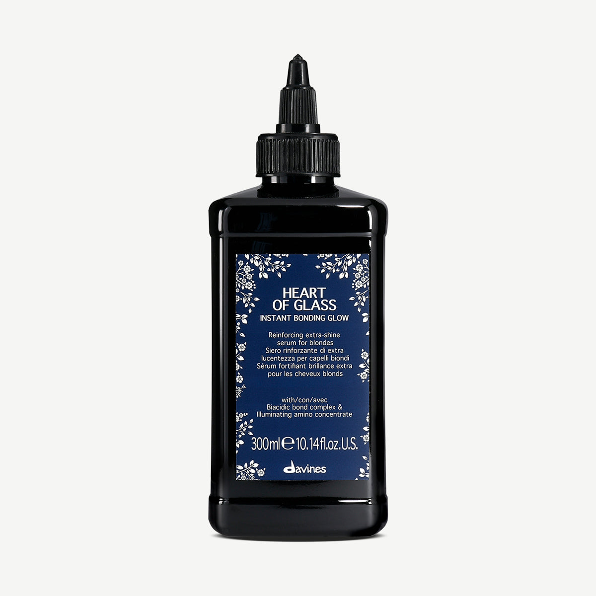 Davines Heart Of Glass Instant Bonding Glow Tratamiento Capilar Iluminador 300ml