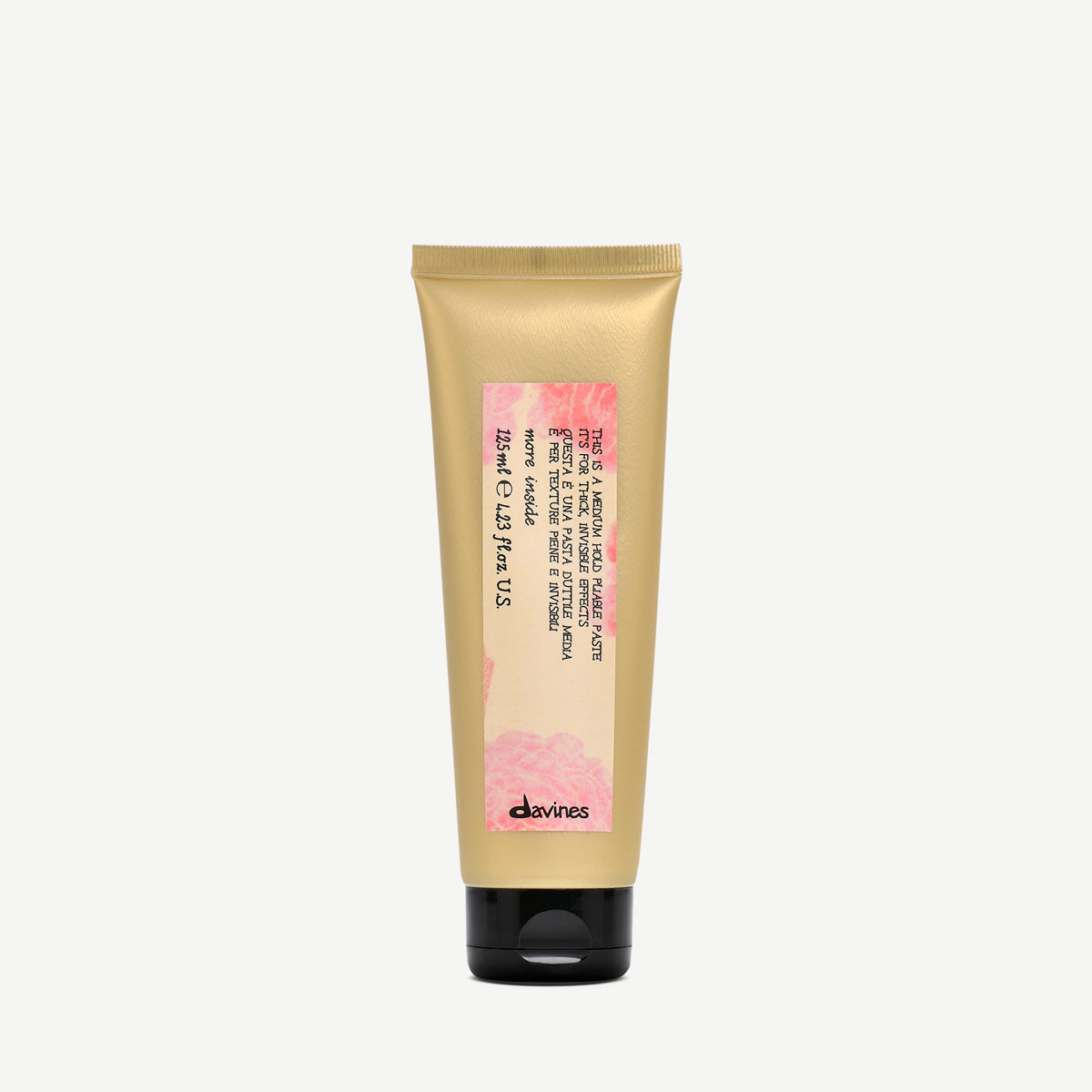 Davines Invisible Effects Medium Hold Pliable Paste Pasta Modeladora 125ml