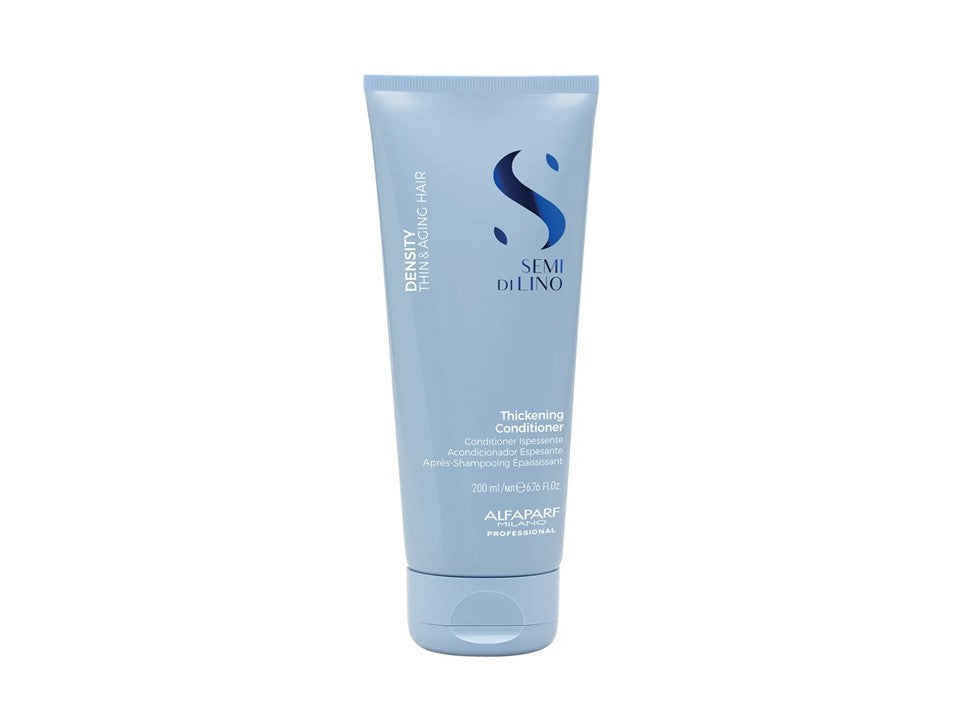 Alfaparf Milano Semi di Lino Density Acondicionador 200ml para aportar cuerpo y grosor al cabello fino