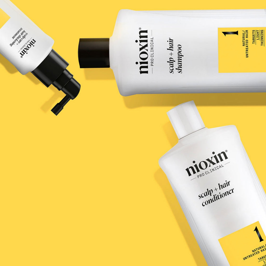 Nioxin Cleanser Shampoo Anticaída Sistema #1   1000 ml Cabello Natural