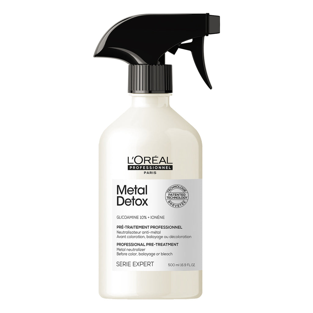 L'Oréal Professionnel Serie Expert Metal Detox Spray Pre-Tratamiento 500ml Protector Antirrotura para Coloración