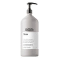 L'Oréal Professionnel Serie Expert Silver Shampoo 1500ml para cabello canoso o blanco matizador de tonos amarillos