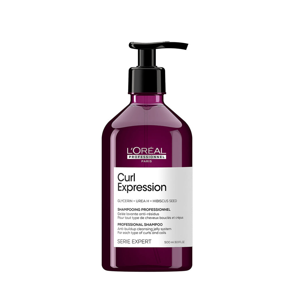L'Oréal Professionnel Curl Expression Shampoo Jelly 500ml para limpieza profunda de rizos y ondas con acumulación de residuos