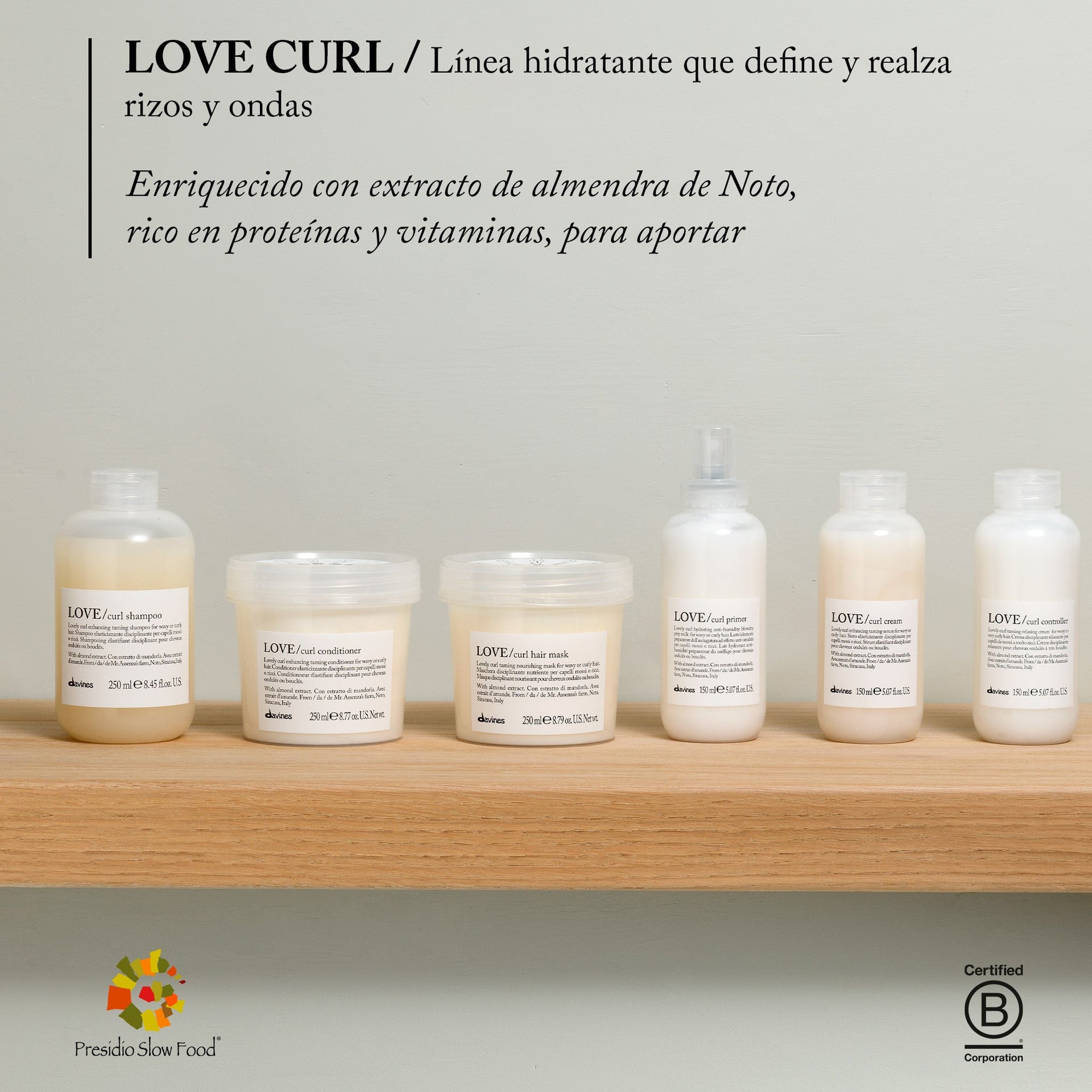 Davines Love Curl Mascarilla Capilar 250ml