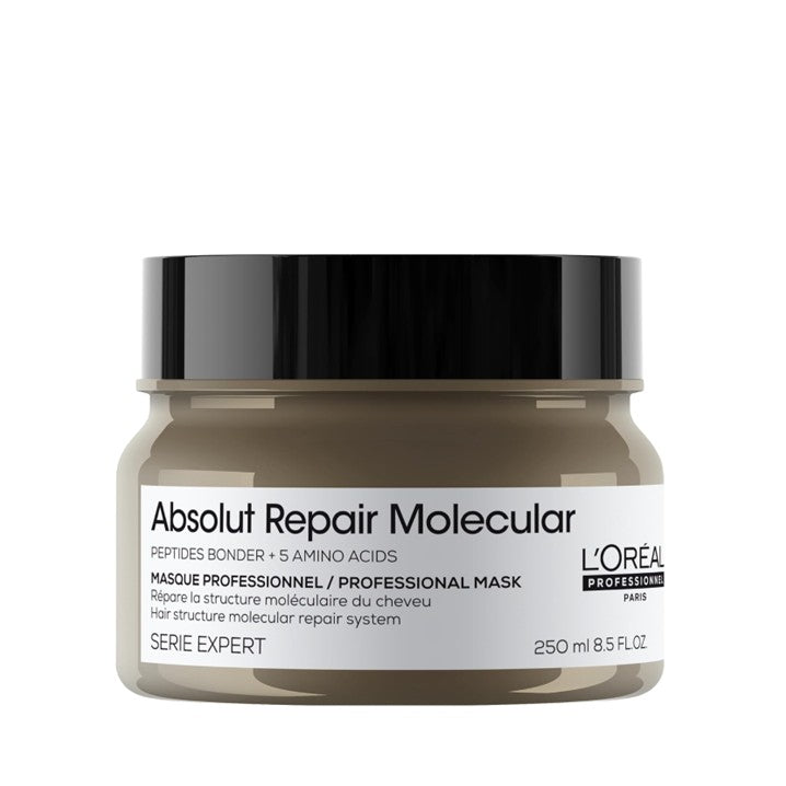 L'Oréal Professionnel Absolut Repair Molecular Mascarilla 250 ml para reconstrucción profunda del cabello dañado