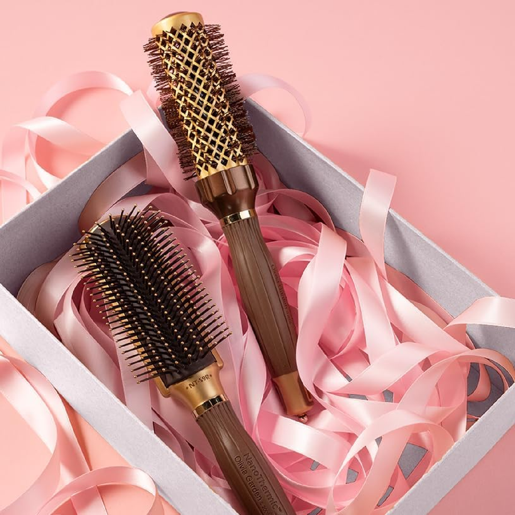 Olivia Garden NanoThermic Styler Cepillo para Peinado profesional