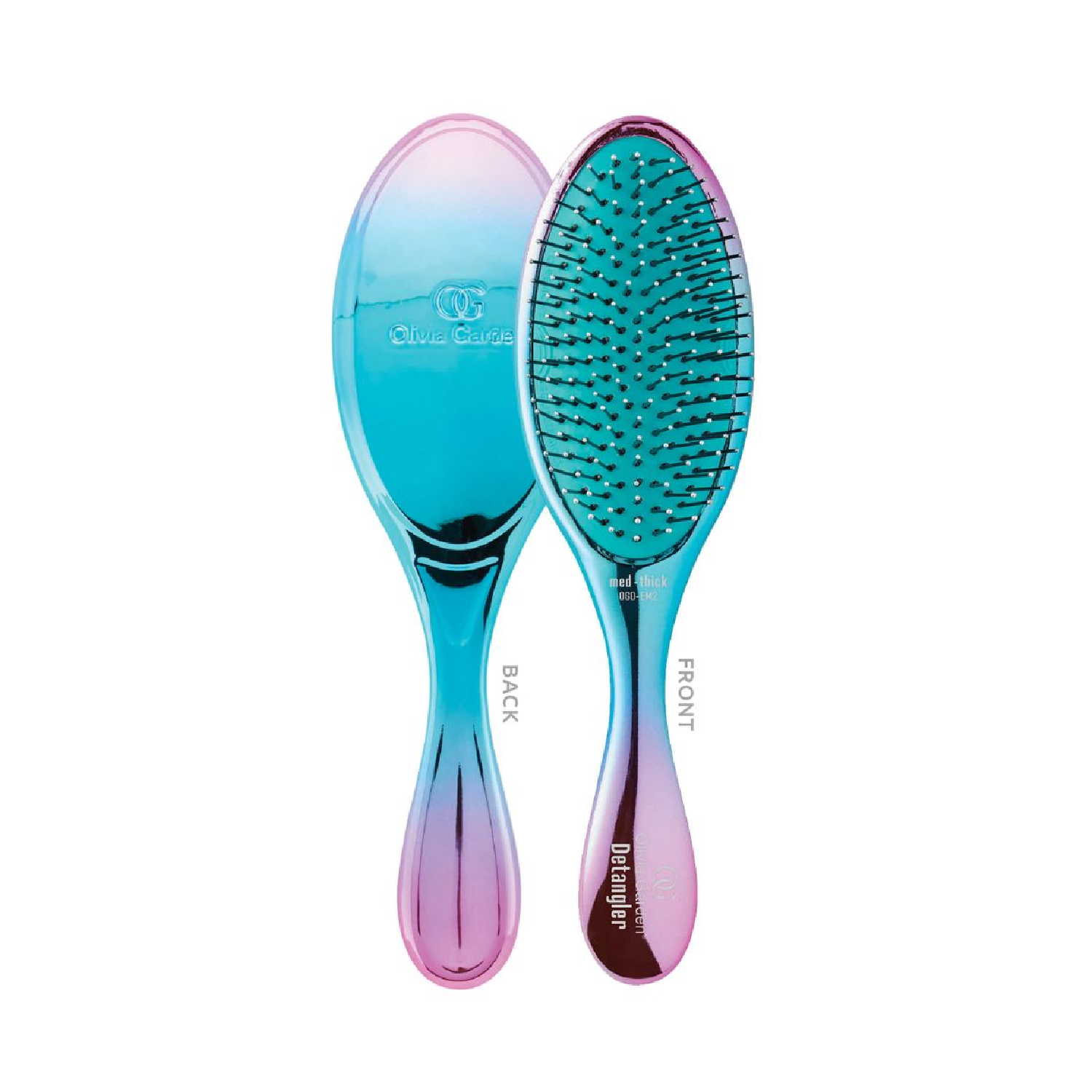 Olivia Garden Aurora Detangler Medium-Thick Cepillo para Cabello Edición Limitada