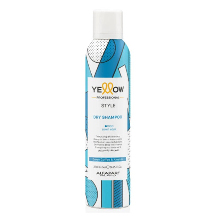 Yellow Style Dry Shampoo 250ml spray refrescante y voluminizador que elimina el exceso de grasa al instante