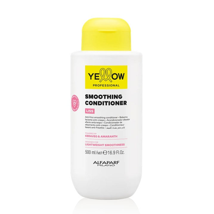 Yellow Liss Smoothing Acondicionador 500ml desenredante con efecto antifrizz para un cabello liso y disciplinado