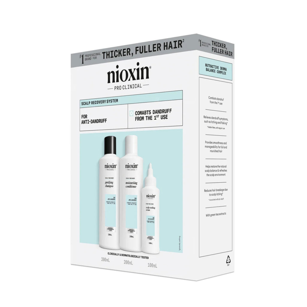 Nioxin Scalp Recovery Shampoo 200 ml Tratamiento Especializado Anticaspa y para Dermatitis Seborreica