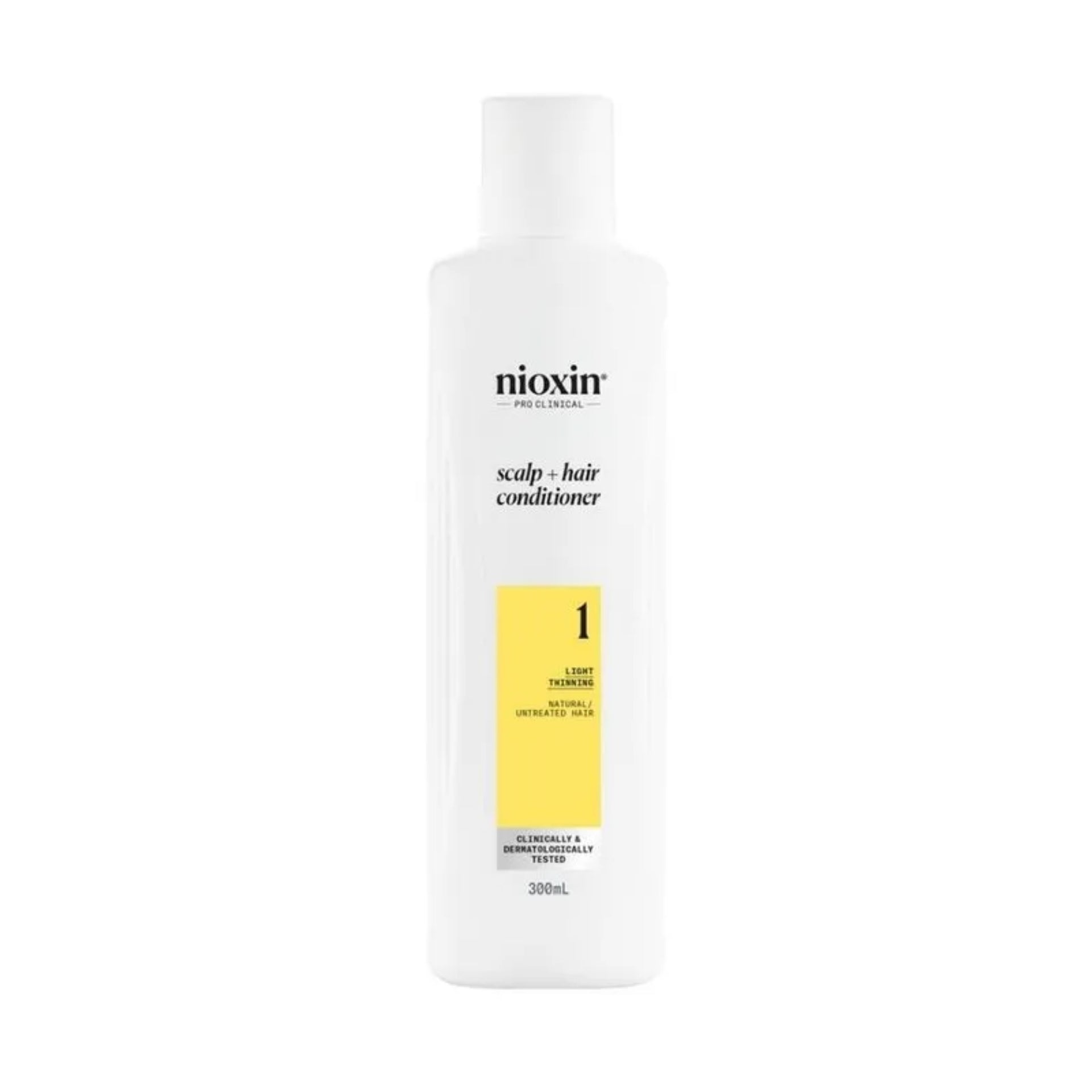 Nioxin Sistema #1 Acondicionador Scalp Therapy Anticaída 300 ml para cabello natural con pérdida de densidad ligera.