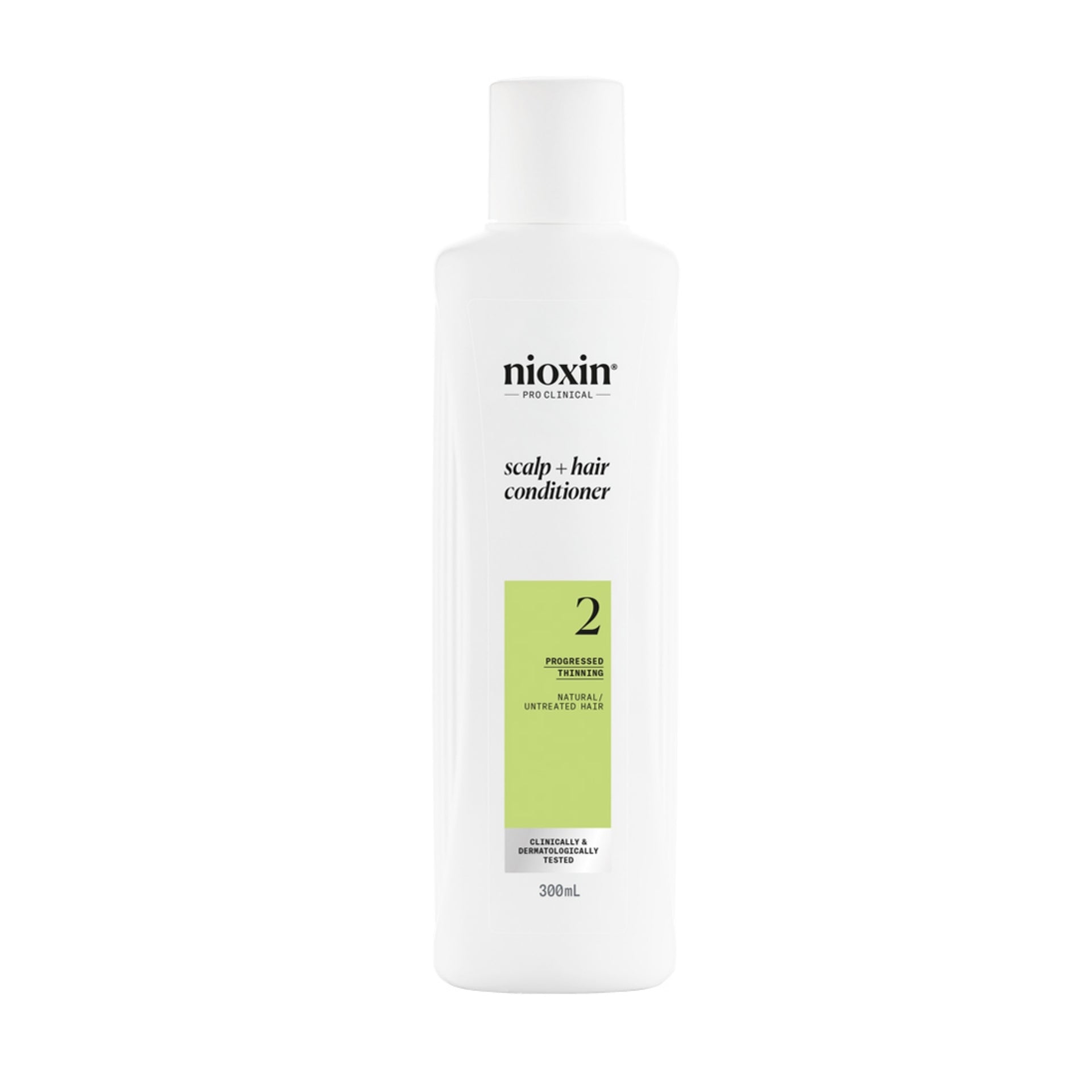 Nioxin Sistema #2 Acondicionador Anticaída 300 ml para cabello natural con adelgazamiento avanzado de la raíz a las puntas