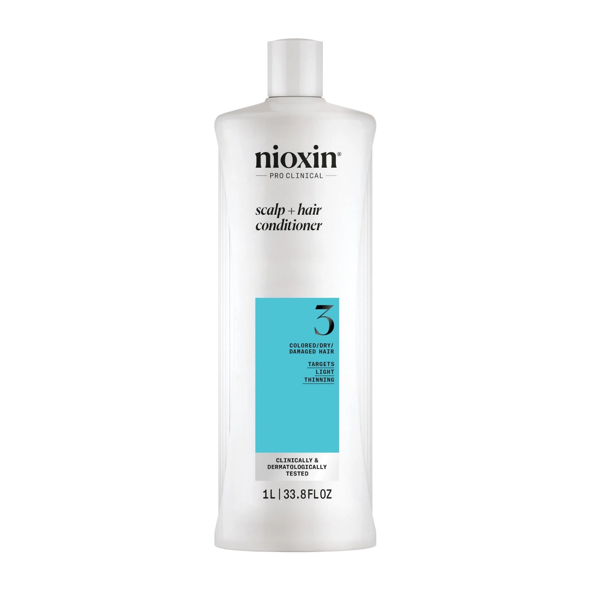 Nioxin Sistema #3 Scalp Therapy Acondicionador Anticaída 1000 ml para Cabello Teñido con Debilitamiento Ligero
