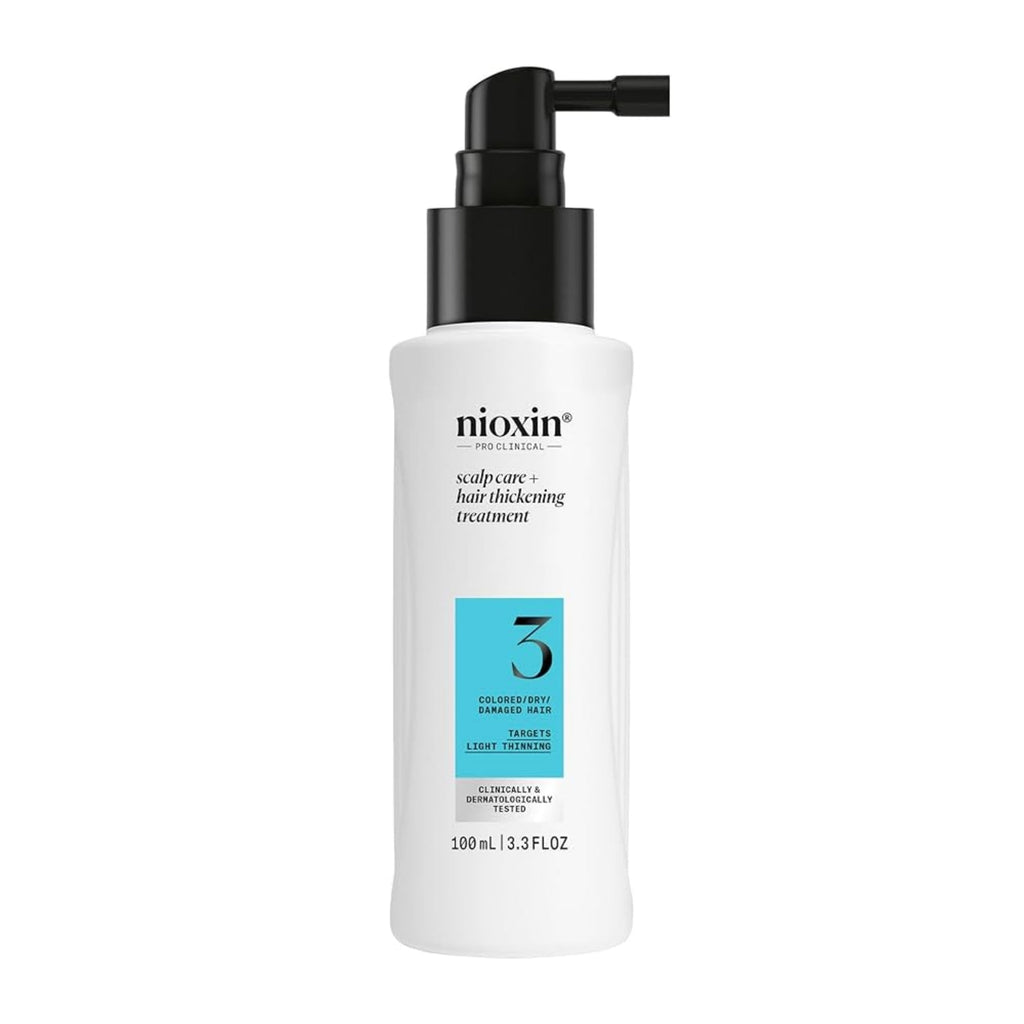 Nioxin Sistema #3 Tratamiento Intensivo Anticaída 100 ml para Cabello Teñido con Debilitamiento Ligero