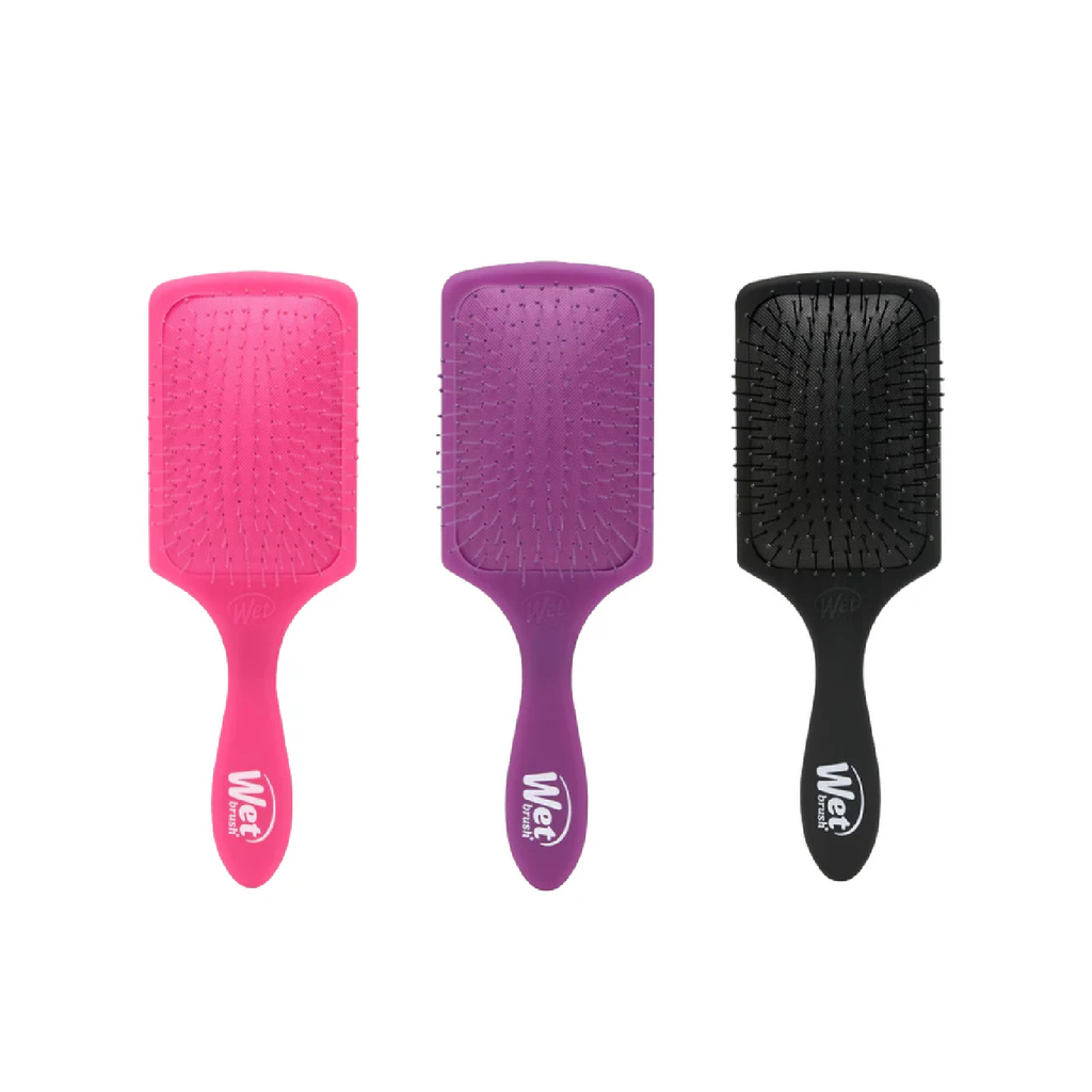 Wet Brush Paddle Detangler Frost Pink Cepillo Desenredante