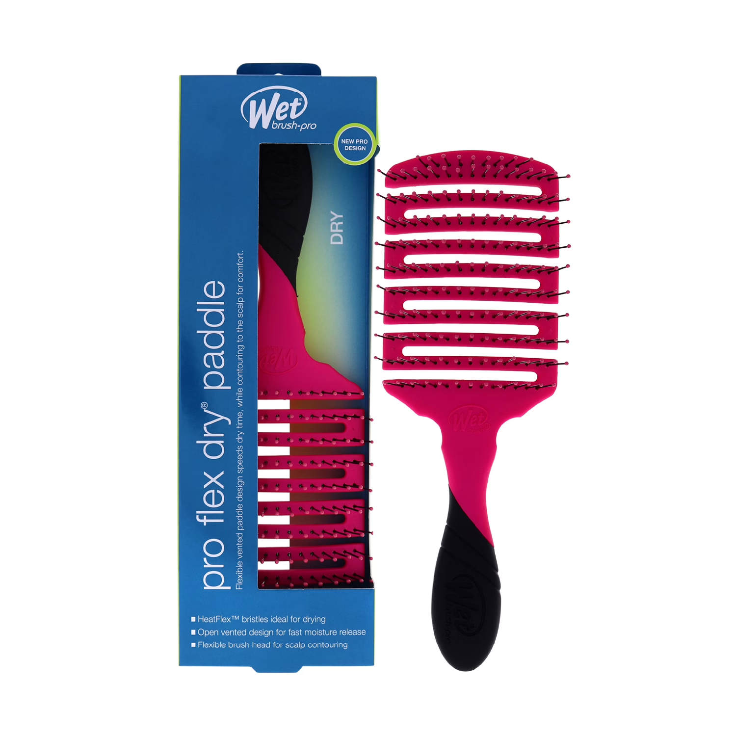 Wet Brush Pro Flex Dry Paddle Pink Cepillo