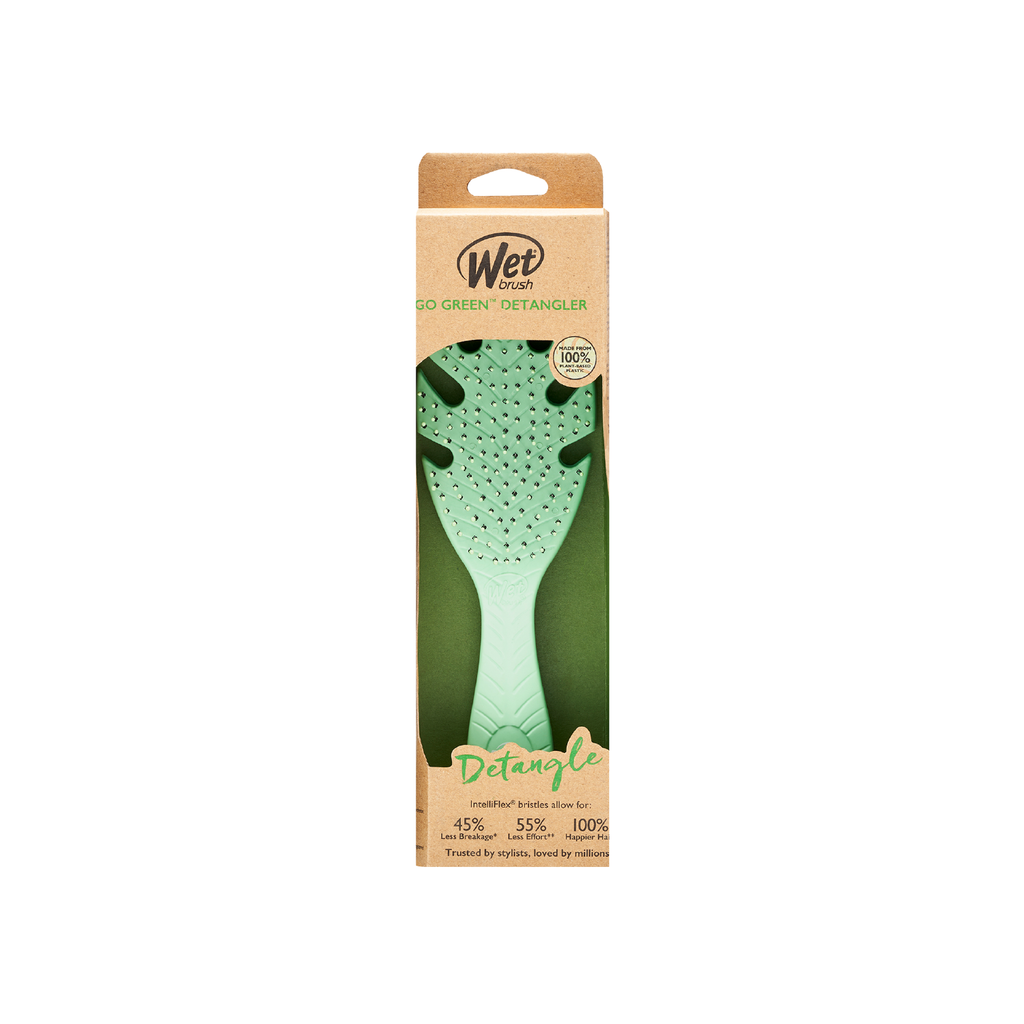 Wet Brush Go Green Cepillo Detangler Green