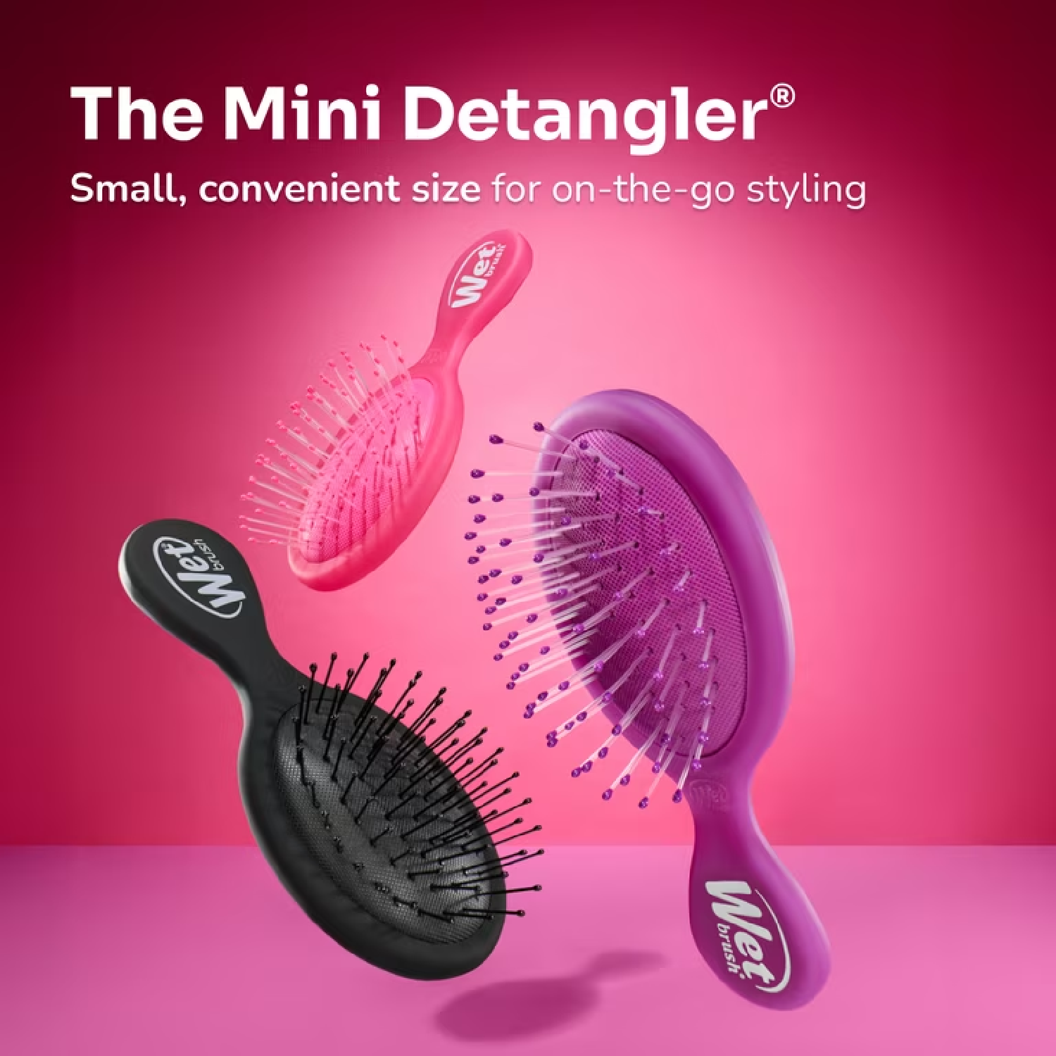 Wet Brush Mini Detangler Black