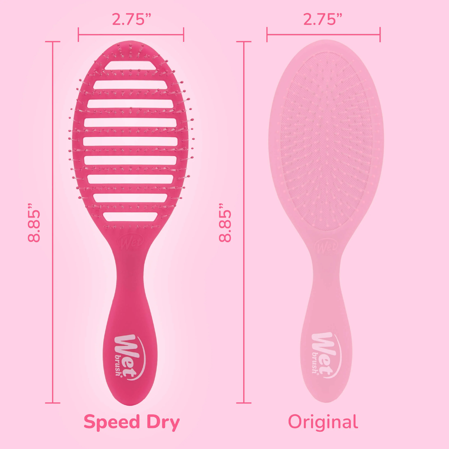 Wet Brush Speed Dry Pink Cepillo