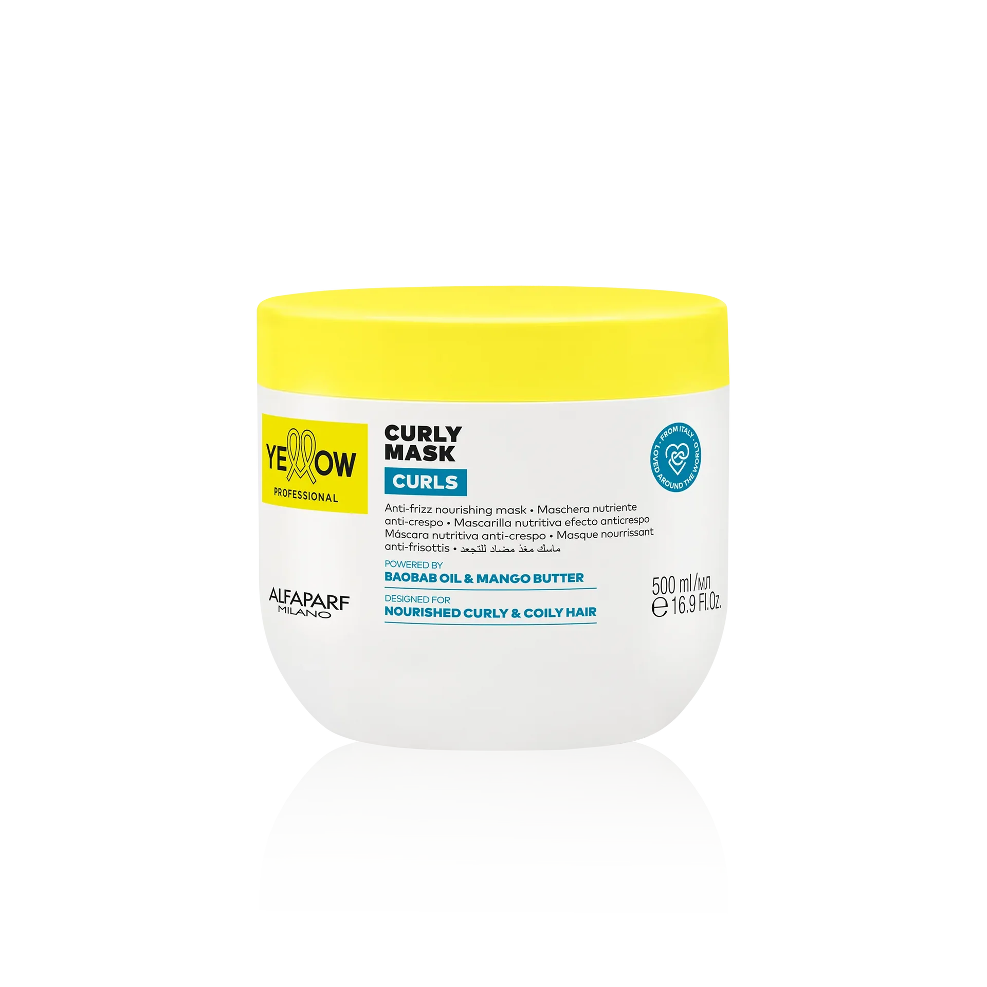 Yellow Curly Mask 300ml