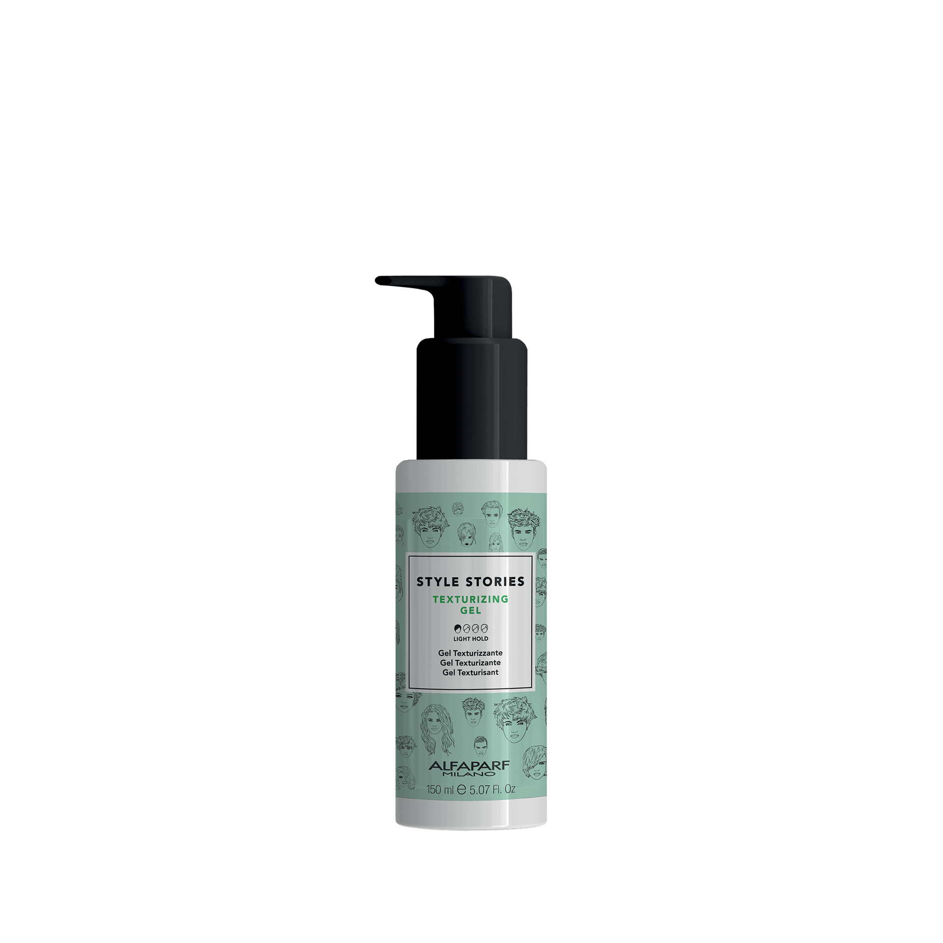 Alfaparf Milano Style Stories Gel Texturizante 100 ml con fijación flexible y brillo natural para peinados con movimiento
