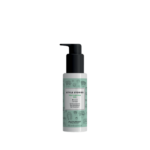 Alfaparf Milano Style Stories Gel Texturizante 100 ml con fijación flexible y brillo natural para peinados con movimiento