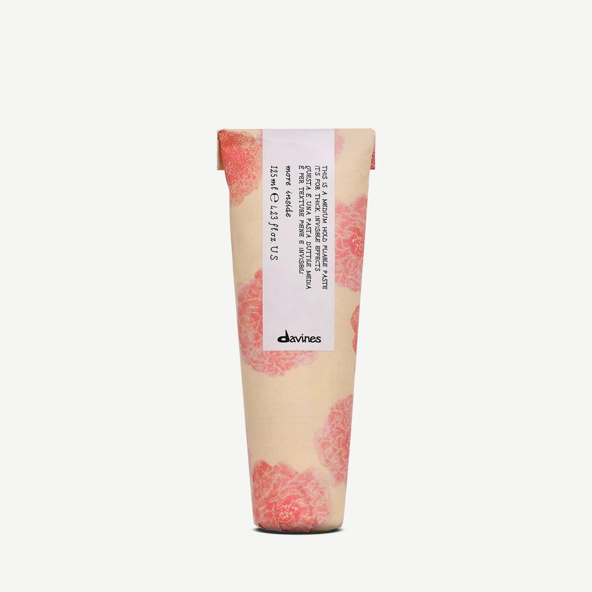 Davines Invisible Effects Medium Hold Pliable Paste Pasta Modeladora 125ml