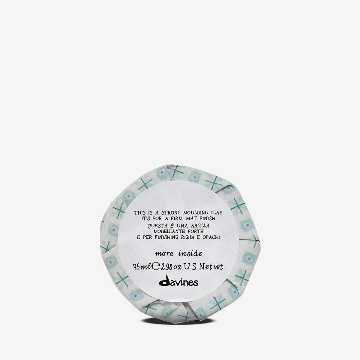 Davines Strong Moulding Clay Arcilla De Modelado Efecto Mate 75ml