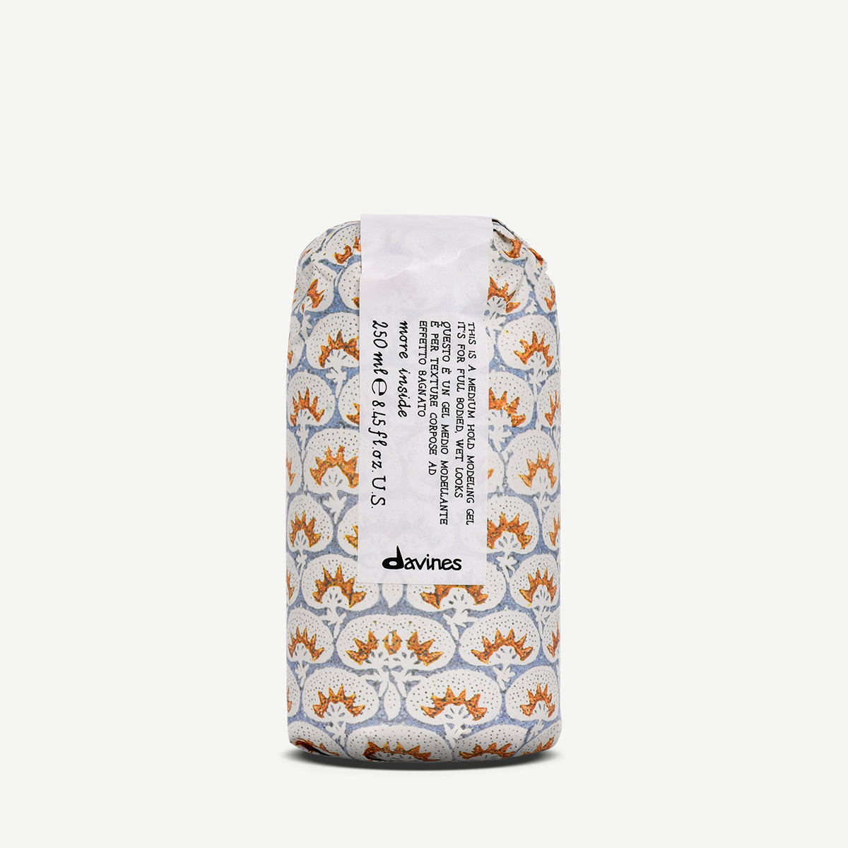 Davines Medium Hold Modeling Gel Gel De Peinado Efecto Mojado 250ml