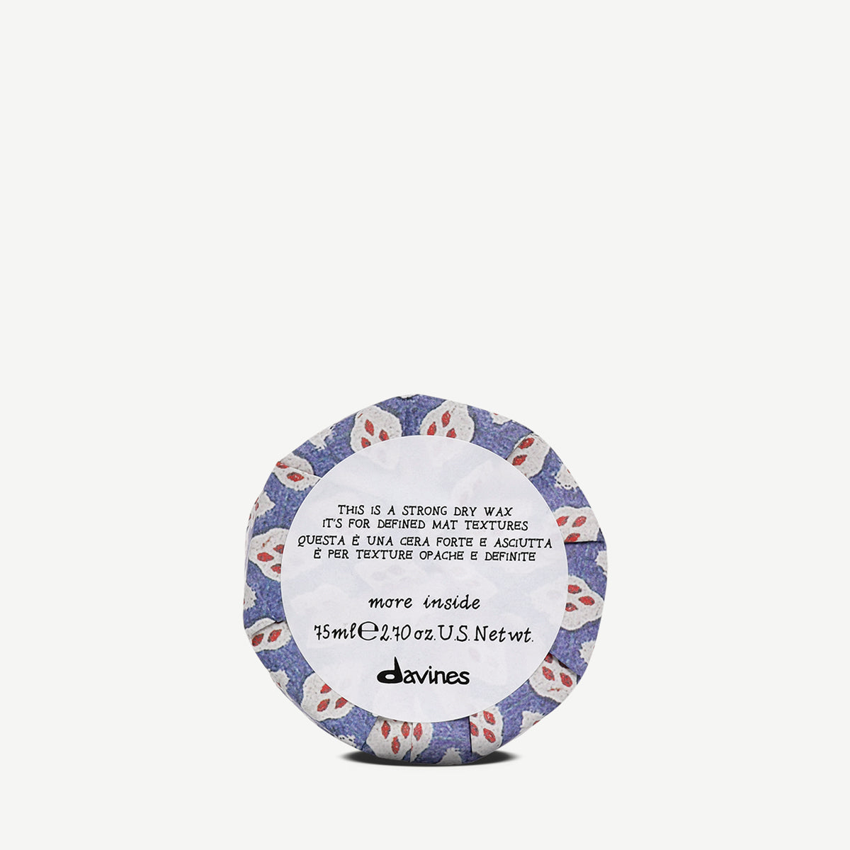 Davines Strong Dry Wax Cera Capilar Mat Textures 75ml