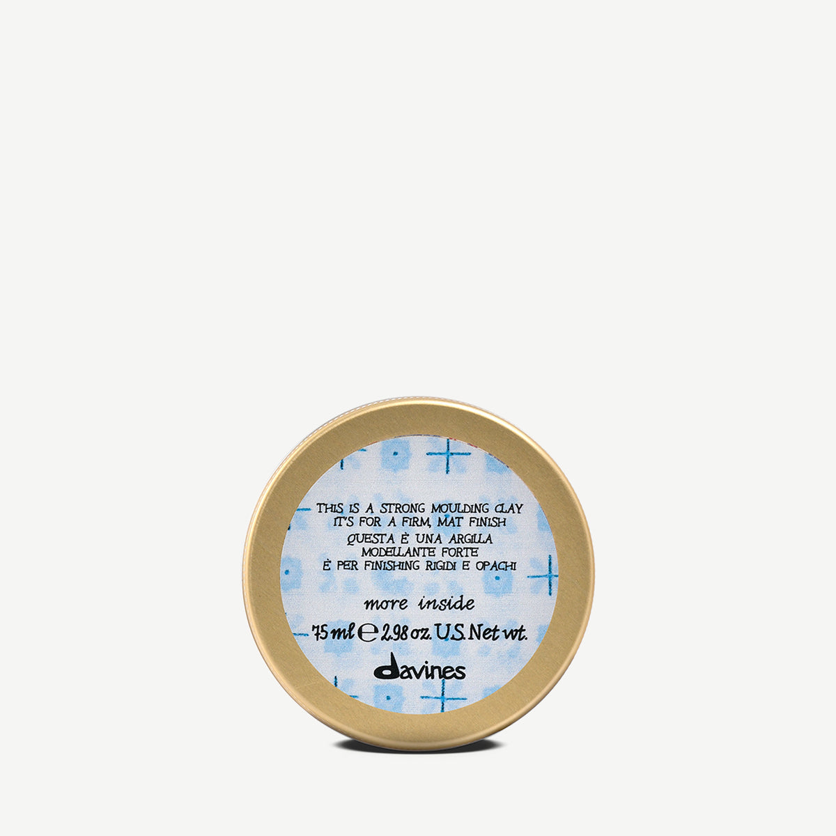 Davines Strong Moulding Clay Arcilla De Modelado Efecto Mate 75ml