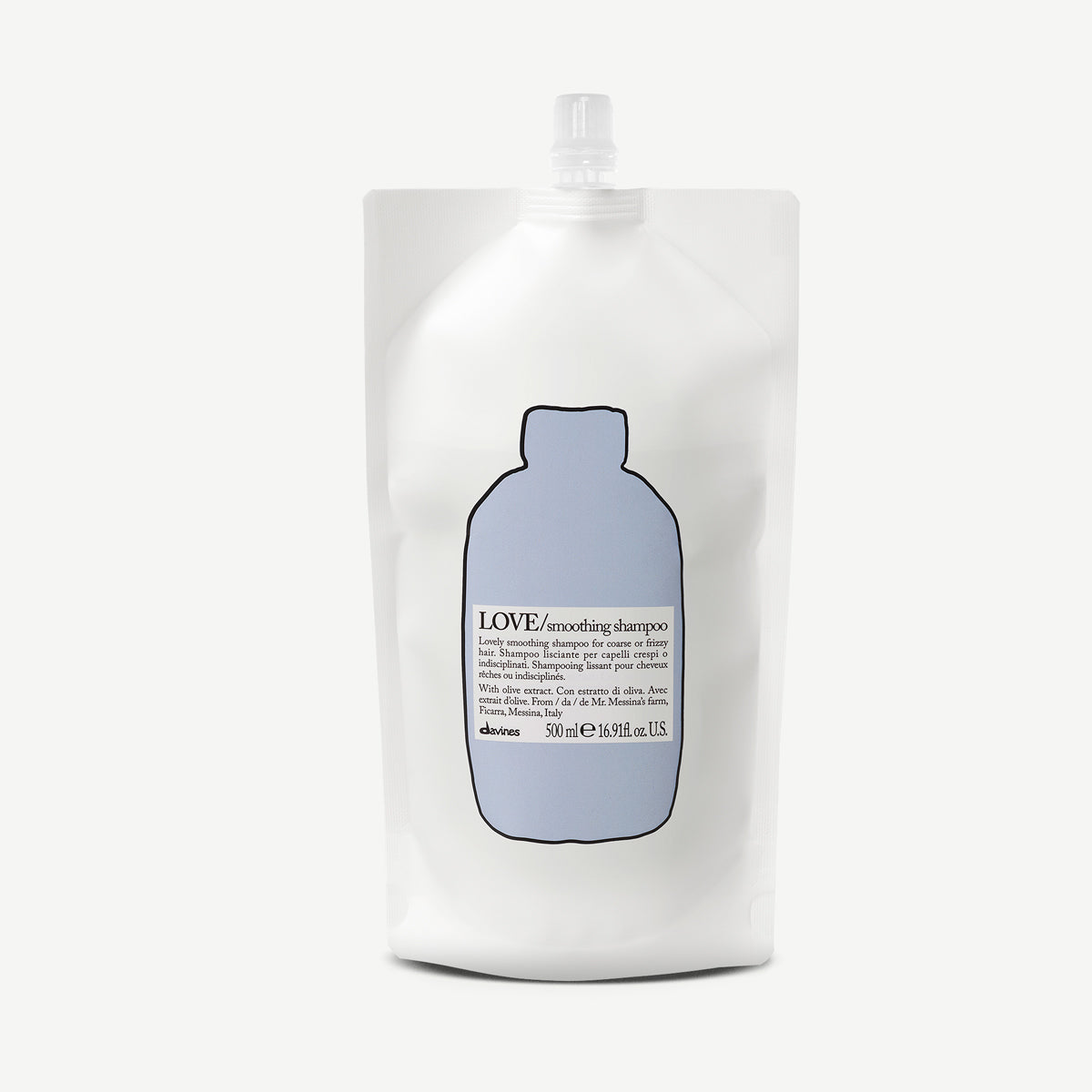 Davines Love Smoothing Refill Shampoo 500ml